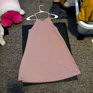 pink stretchy wallflower dress! great condition
